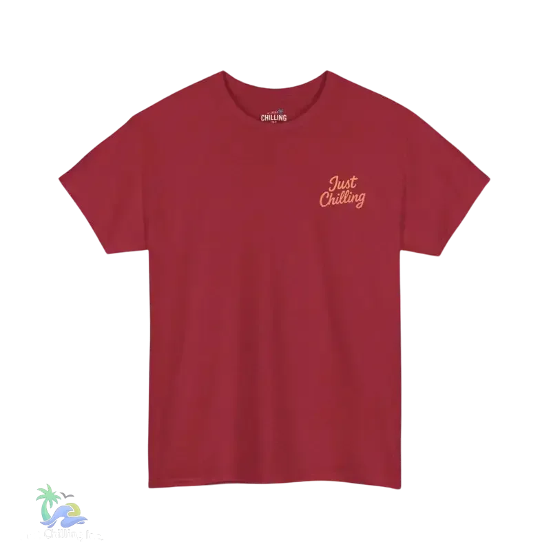 Women's Cotton T-Shirt - Heavy Cotton Tee With Classic Fit & Premium Printing - Just Chilling Inc.