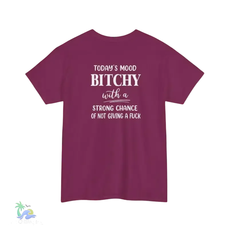 Women's Cotton T-Shirt - Heavy Cotton Tee With Classic Fit & Premium Printing - Just Chilling Inc.
