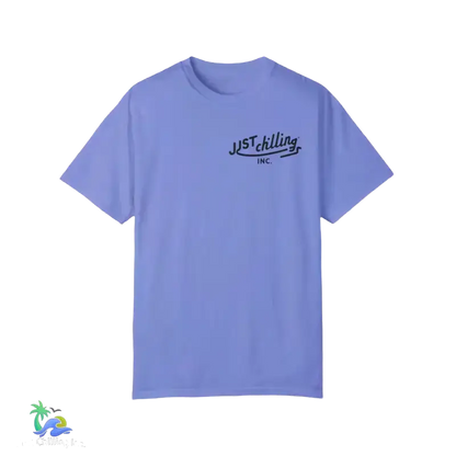 Unisex Garment - Dyed T - shirt just chilling mom shirt - Just Chilling Inc.Just Chilling Inc.