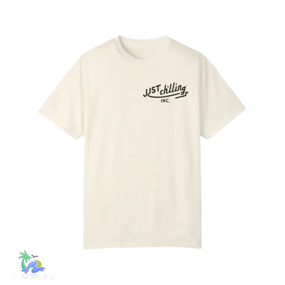Unisex Garment - Dyed T - shirt just chilling mom shirt - Just Chilling Inc.Just Chilling Inc.