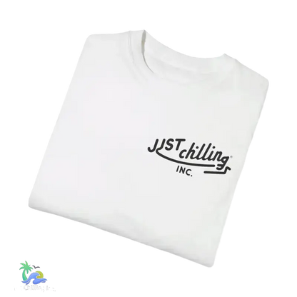 Unisex Garment - Dyed T - shirt just chilling mom shirt - Just Chilling Inc.Just Chilling Inc.