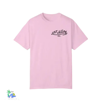 Unisex Garment - Dyed T - shirt just chilling mom shirt - Just Chilling Inc.Just Chilling Inc.