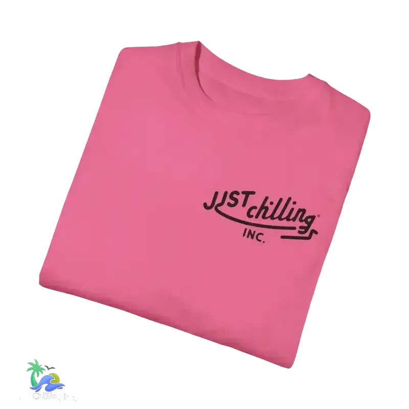 Unisex Garment-Dyed T-Shirt – Just Chilling Shirt | Comfortable Cotton Tee - Just Chilling Inc.