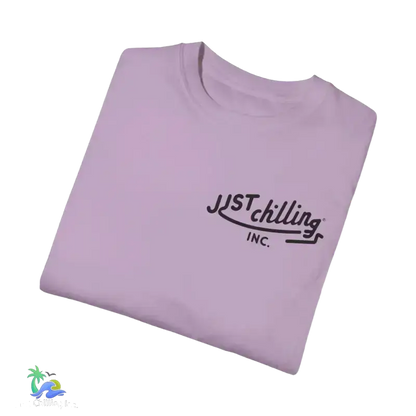 Unisex Garment - Dyed T - shirt just chilling mom shirt - Just Chilling Inc.Just Chilling Inc.