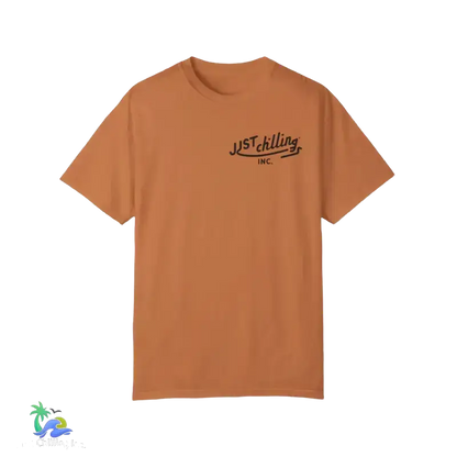 Unisex Garment - Dyed T - shirt just chilling mom shirt - Just Chilling Inc.Just Chilling Inc.