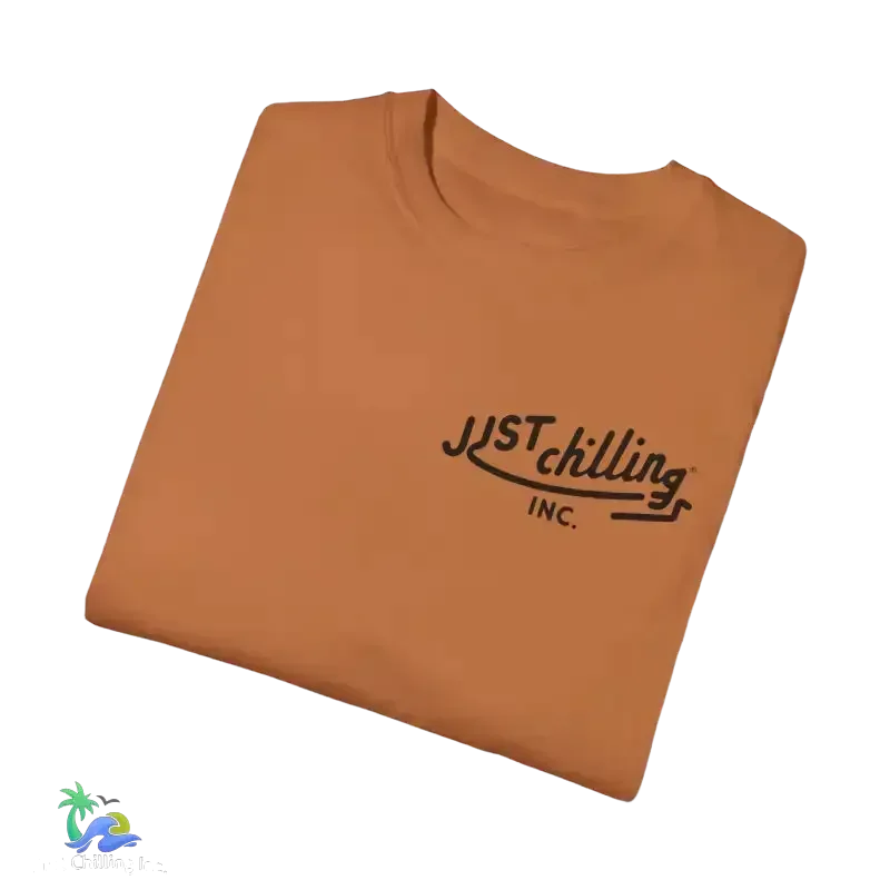 Unisex Garment-Dyed T-Shirt – Just Chilling Shirt | Comfortable Cotton Tee - Just Chilling Inc.