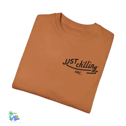 Unisex Garment - Dyed T - shirt just chilling mom shirt - Just Chilling Inc.Just Chilling Inc.