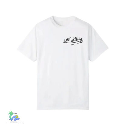Unisex Garment - Dyed T - shirt just chilling mom shirt - Just Chilling Inc.Just Chilling Inc.