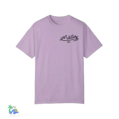 Unisex Garment - Dyed T - shirt just chilling mom shirt - Just Chilling Inc.Just Chilling Inc.