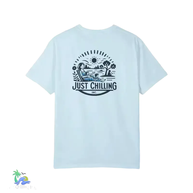 Unisex Garment-Dyed T-Shirt – Just Chilling Shirt | Comfortable Cotton Tee - Just Chilling Inc.