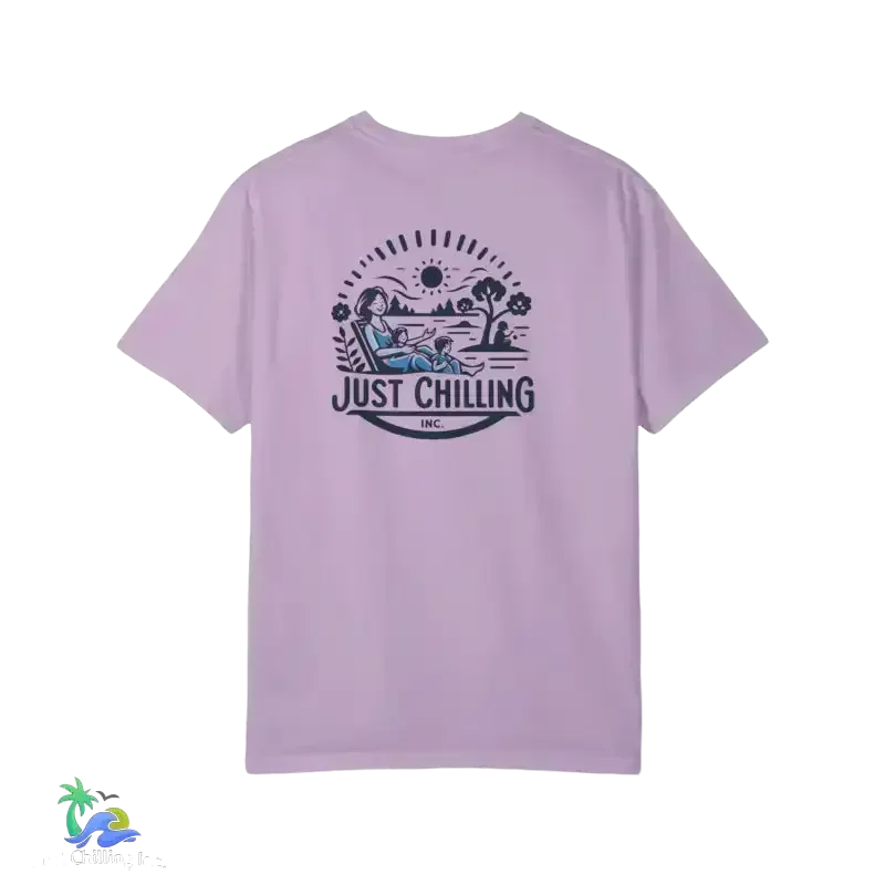 Unisex Garment-Dyed T-Shirt – Just Chilling Shirt | Comfortable Cotton Tee - Just Chilling Inc.