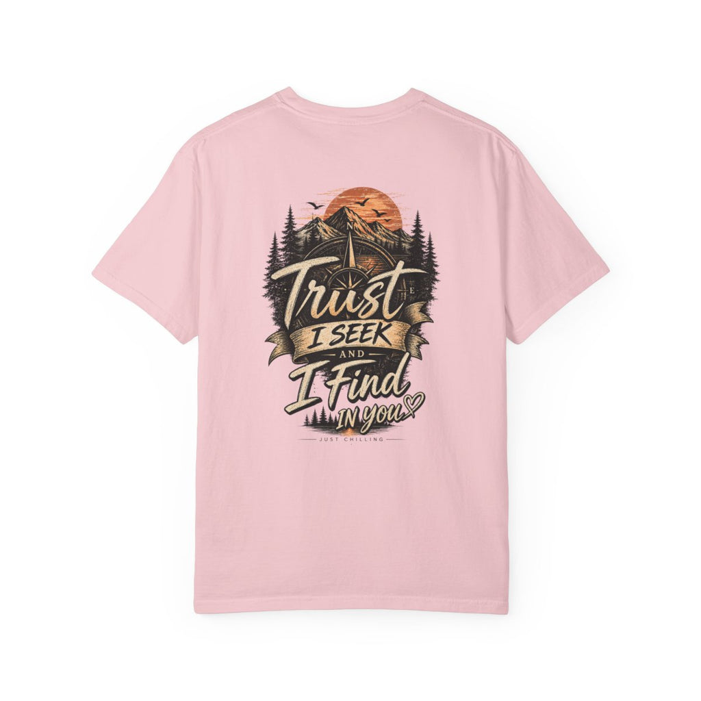 Trust I Seek and I Find in You – Vintage Mountain & Ocean Graphic Tee