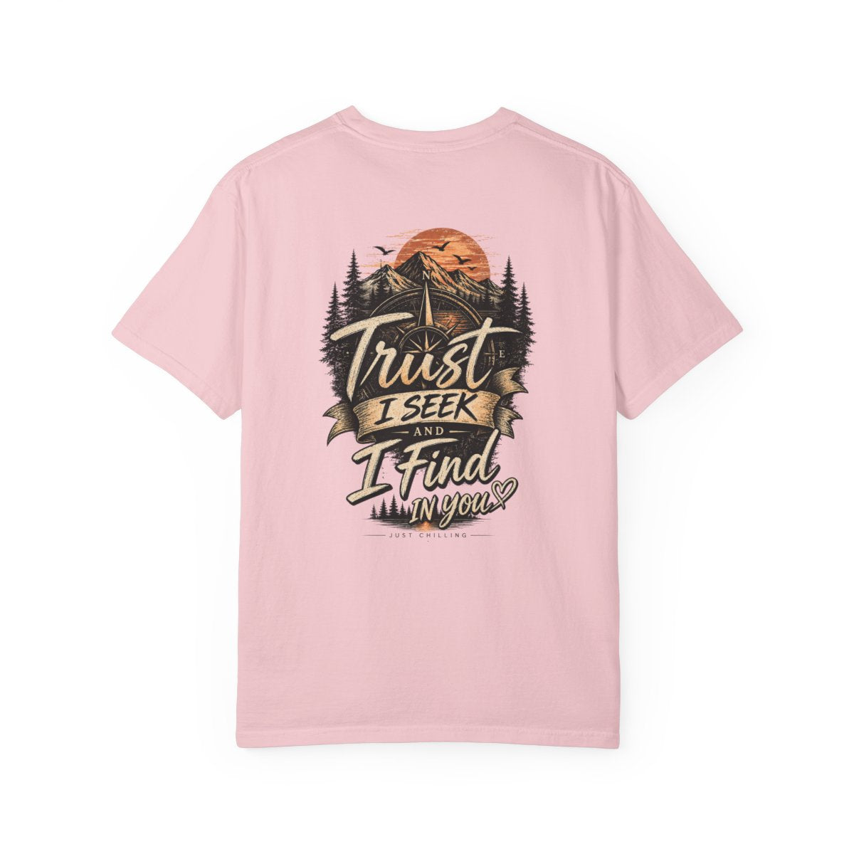 Trust I Seek and I Find in You – Vintage Mountain & Ocean Graphic Tee