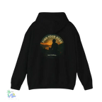 Heavy Blend Hoodie – Unisex Motorcycle Sweatshirt With Kangaroo Pocket & Double Lined Hood - Just Chilling Inc.