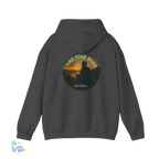 Heavy Blend Hoodie – Unisex Motorcycle Sweatshirt With Kangaroo Pocket & Double Lined Hood - Just Chilling Inc.