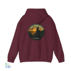Heavy Blend Hoodie – Unisex Motorcycle Sweatshirt With Kangaroo Pocket & Double Lined Hood - Just Chilling Inc.
