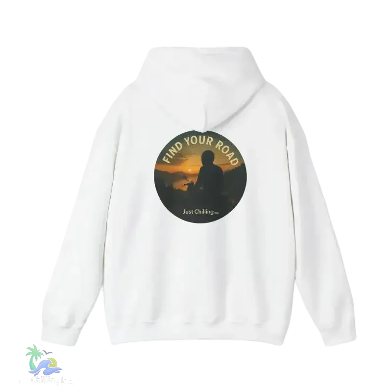 Heavy Blend Hoodie – Unisex Motorcycle Sweatshirt With Kangaroo Pocket & Double Lined Hood - Just Chilling Inc.