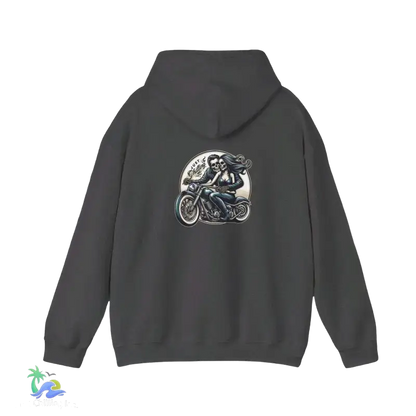Unisex Heavy Blend™ Hooded Sweatshirt- Love - Dark Heather / S - Hoodie