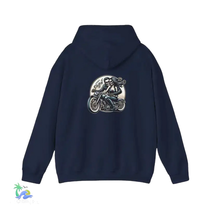 Unisex Heavy Blend™ Hooded Sweatshirt- Love - Navy / S - Hoodie