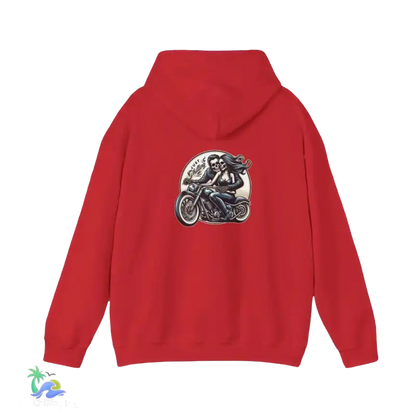 Unisex Heavy Blend™ Hooded Sweatshirt- Love - Red / S - Hoodie
