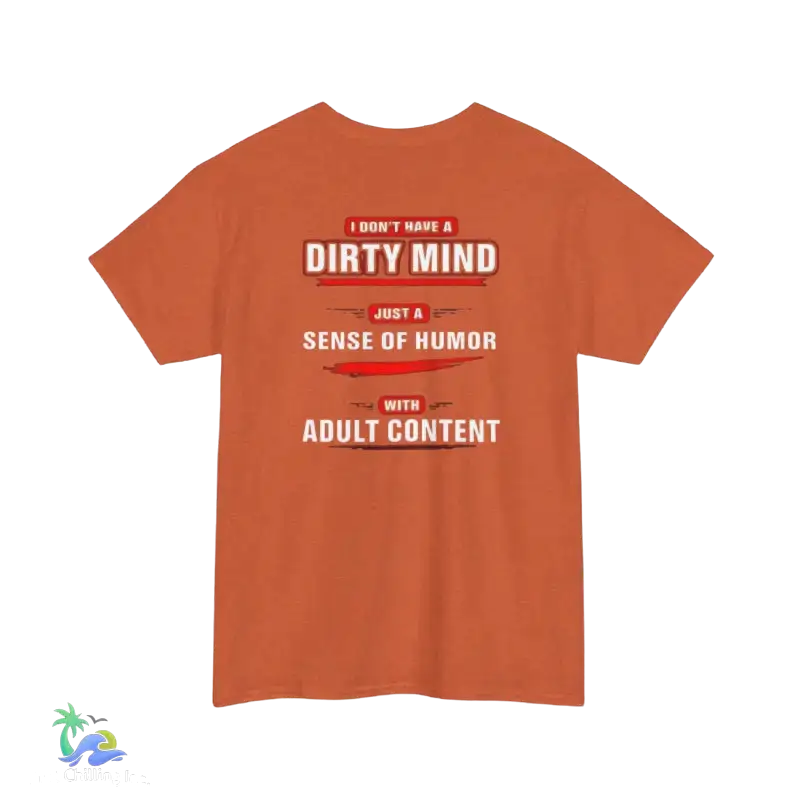 Unisex Heavy Cotton Tee Adult Sense of Humor - T-Shirt