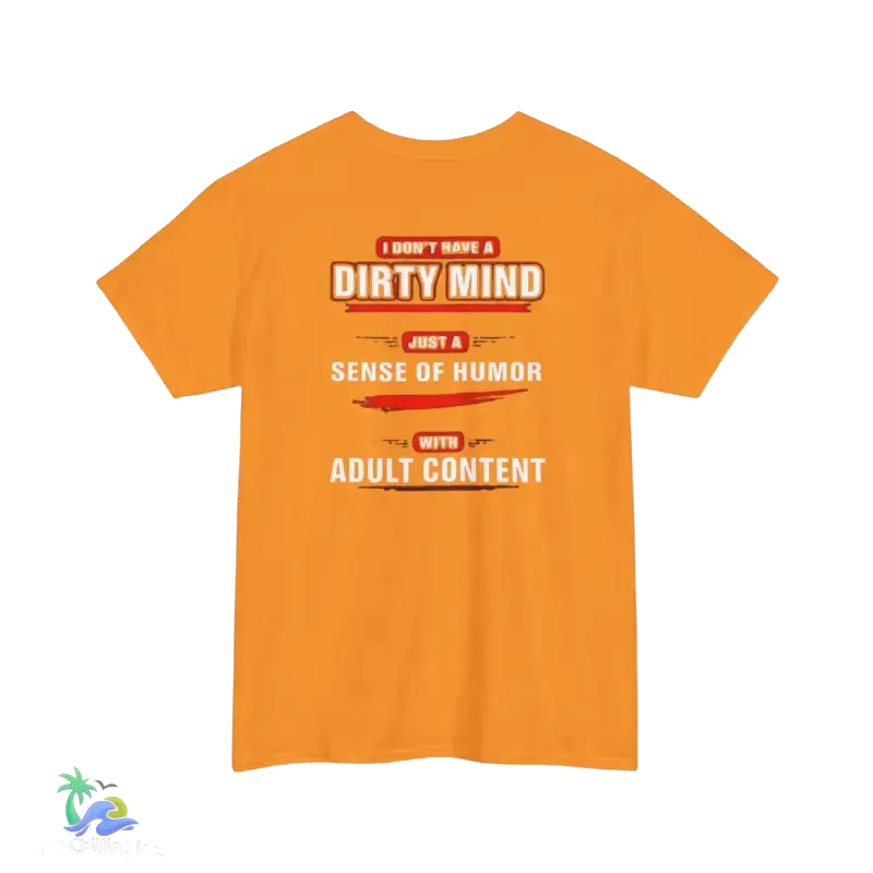 Unisex Heavy Cotton Tee Adult Sense of Humor - T-Shirt