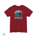 Heavy Cotton Tee – Just Chillin’ Couple T-Shirt | Unisex Casual Wear, Soft Breathable Fabric - Just Chilling Inc.
