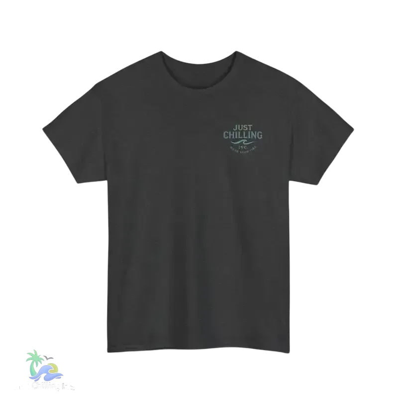 Heavy Cotton Tee – Just Chillin’ Couple T-Shirt | Unisex Casual Wear, Soft Breathable Fabric - Just Chilling Inc.