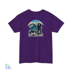 Heavy Cotton Tee – Just Chillin’ Couple T-Shirt | Unisex Casual Wear, Soft Breathable Fabric - Just Chilling Inc.