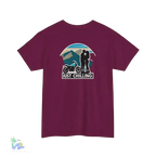 Heavy Cotton Tee – Just Chillin’ Couple T-Shirt | Unisex Casual Wear, Soft Breathable Fabric - Just Chilling Inc.