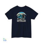 Heavy Cotton Tee – Just Chillin’ Couple T-Shirt | Unisex Casual Wear, Soft Breathable Fabric - Just Chilling Inc.