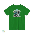 Heavy Cotton Tee – Just Chillin’ Couple T-Shirt | Unisex Casual Wear, Soft Breathable Fabric - Just Chilling Inc.