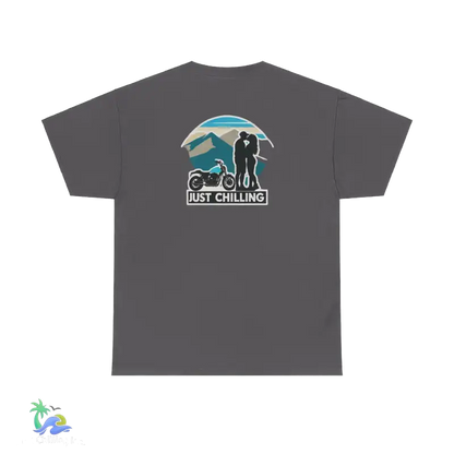 Unisex Heavy Cotton Tee- couple t-shirt - Charcoal / S - T-Shirt
