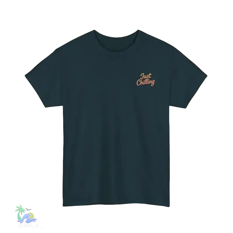 Unisex Heavy Cotton Tee crazy old biker meme - Just Chilling Inc.