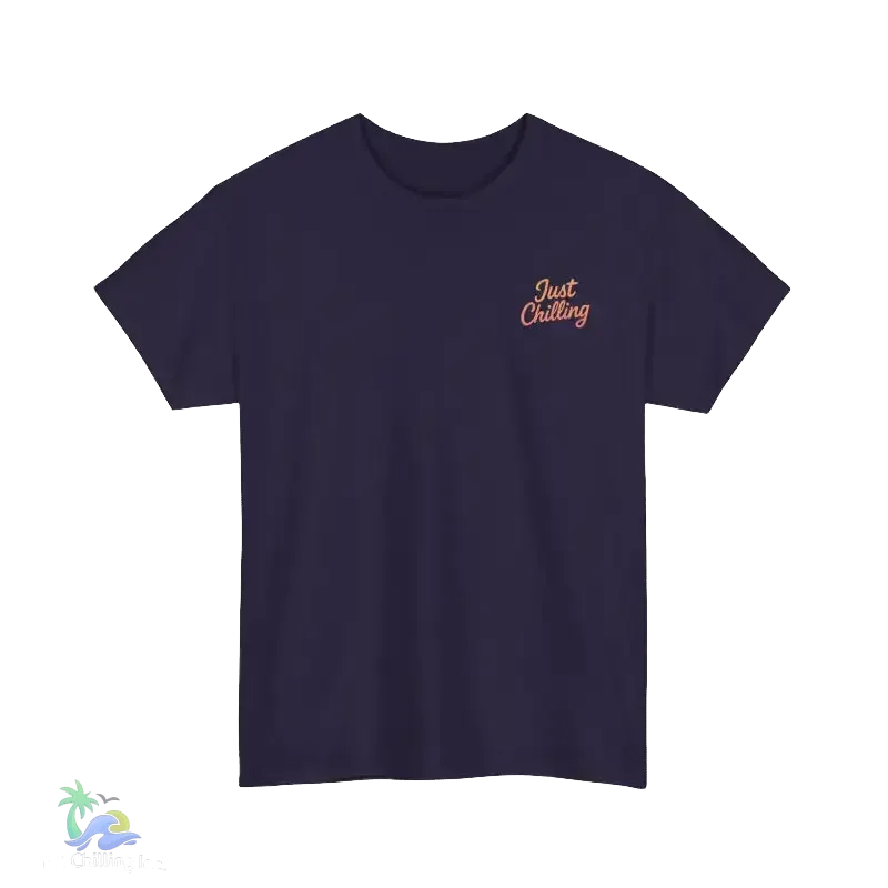 Unisex Heavy Cotton Tee crazy old biker meme - Just Chilling Inc.