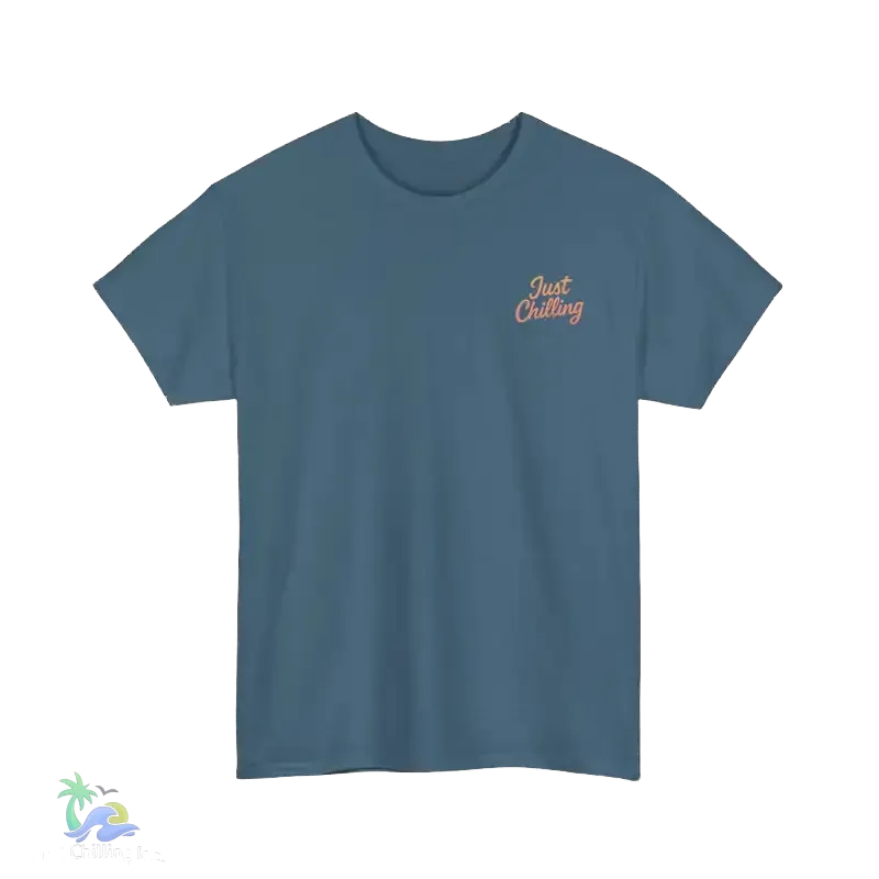 Unisex Heavy Cotton Tee crazy old biker meme - Just Chilling Inc.