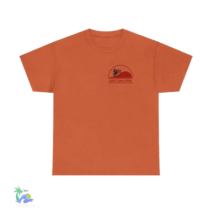 Unisex Heavy Cotton Tee Just Chilling Dirt Bike Tee - T-Shirt