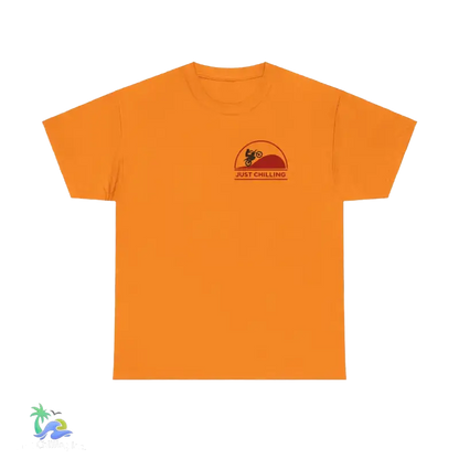 Unisex Heavy Cotton Tee Just Chilling Dirt Bike Tee - T-Shirt