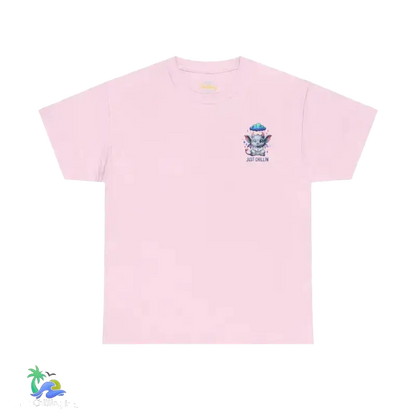 Unisex Heavy Cotton Tee Just Chilling - T-Shirt