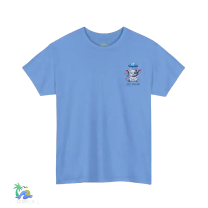 Unisex Heavy Cotton Tee Just Chilling - T-Shirt