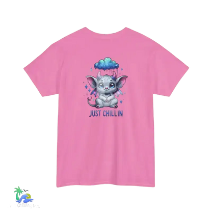 Unisex Heavy Cotton Tee Just Chilling - T-Shirt