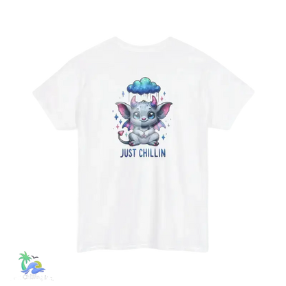 Unisex Heavy Cotton Tee Just Chilling - T-Shirt