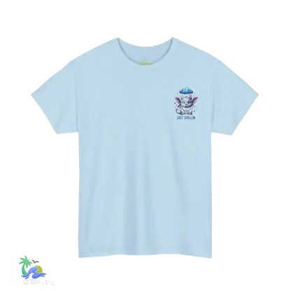 Unisex Heavy Cotton Tee Just Chilling - T-Shirt