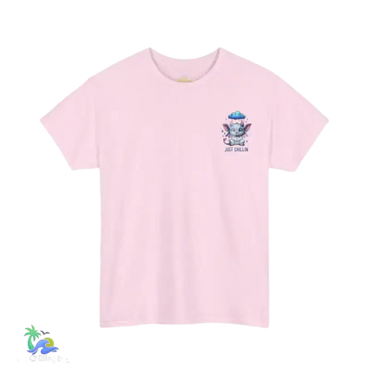 Unisex Heavy Cotton Tee Just Chilling - T-Shirt