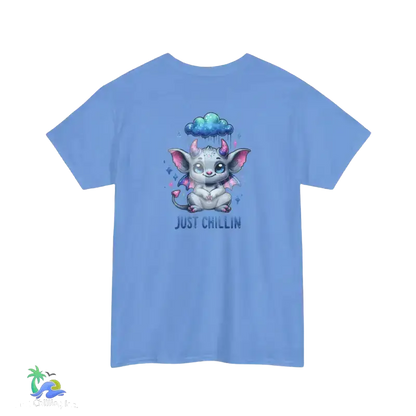 Unisex Heavy Cotton Tee Just Chilling - T-Shirt