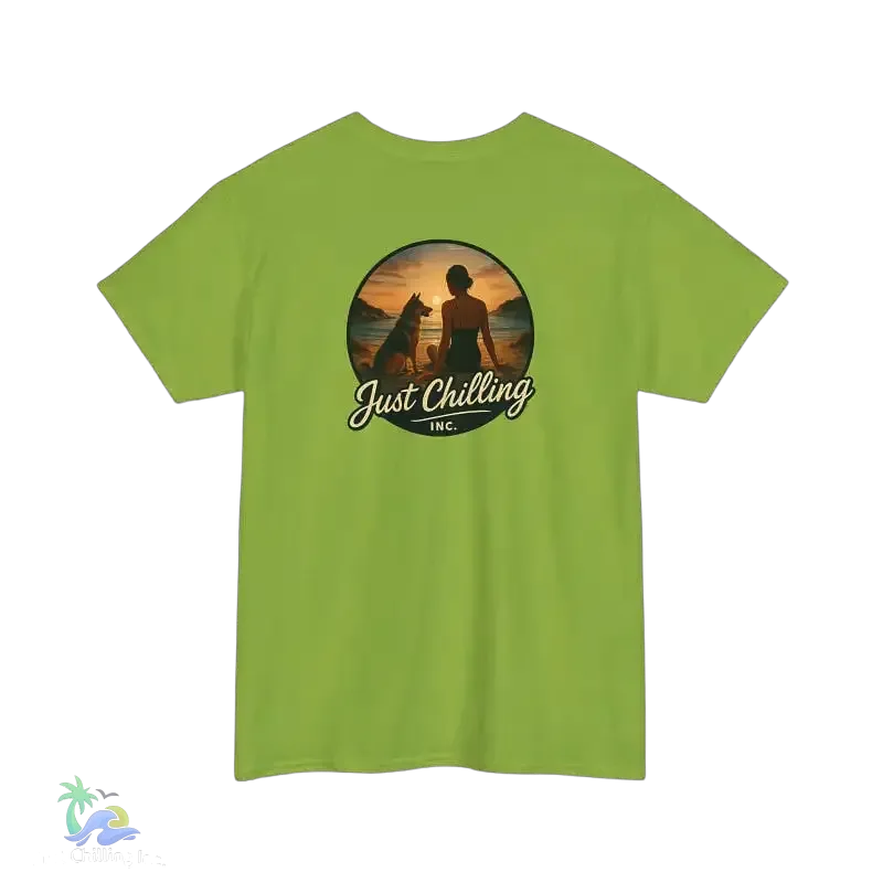 Heavy Cotton Tee – Unisex Cotton Shirt With Durable Fabric & Classic Fit - Just Chilling Inc.