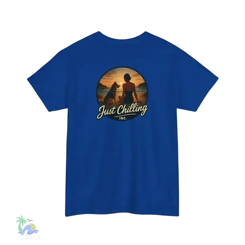 Heavy Cotton Tee – Unisex Cotton Shirt With Durable Fabric & Classic Fit - Just Chilling Inc.