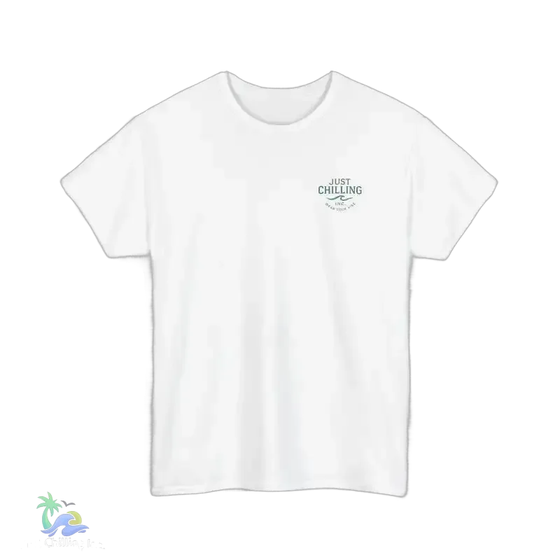 Heavy Cotton Tee – Unisex Cotton Shirt With Durable Fabric & Classic Fit - Just Chilling Inc.