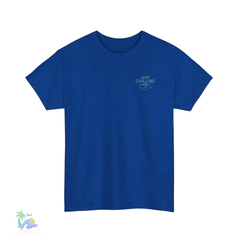Heavy Cotton Tee – Unisex Cotton Shirt With Durable Fabric & Classic Fit - Just Chilling Inc.