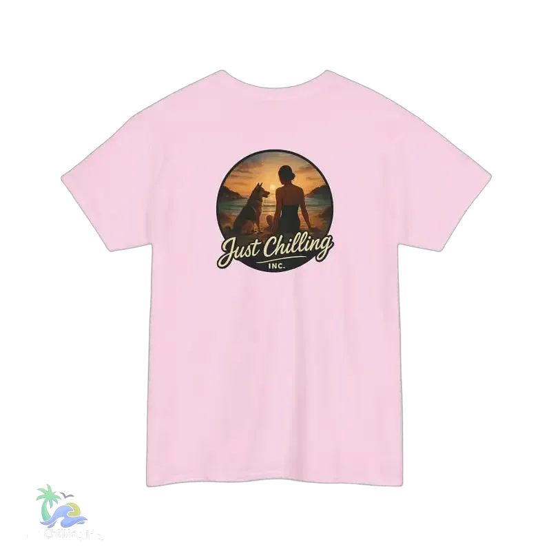Heavy Cotton Tee – Unisex Cotton Shirt With Durable Fabric & Classic Fit - Just Chilling Inc.